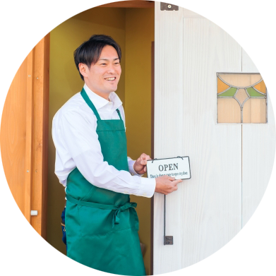 飲食店のスタッフ
